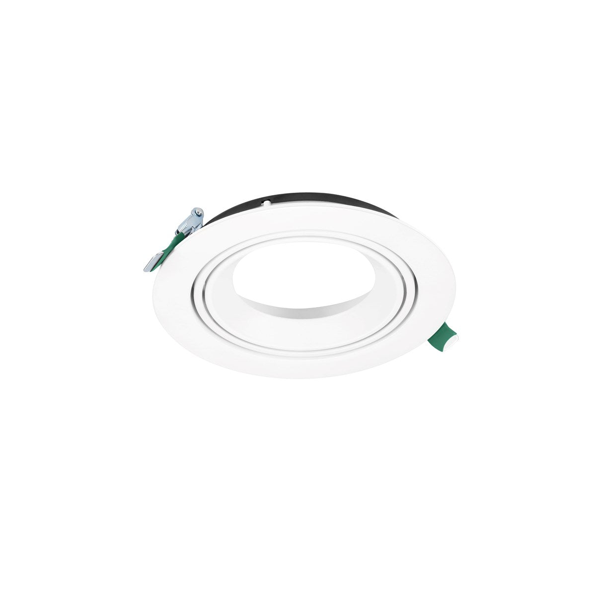 Spots encastrés Led LUDOSPOT 111 Boitier Rond 180 Cardan Blanc