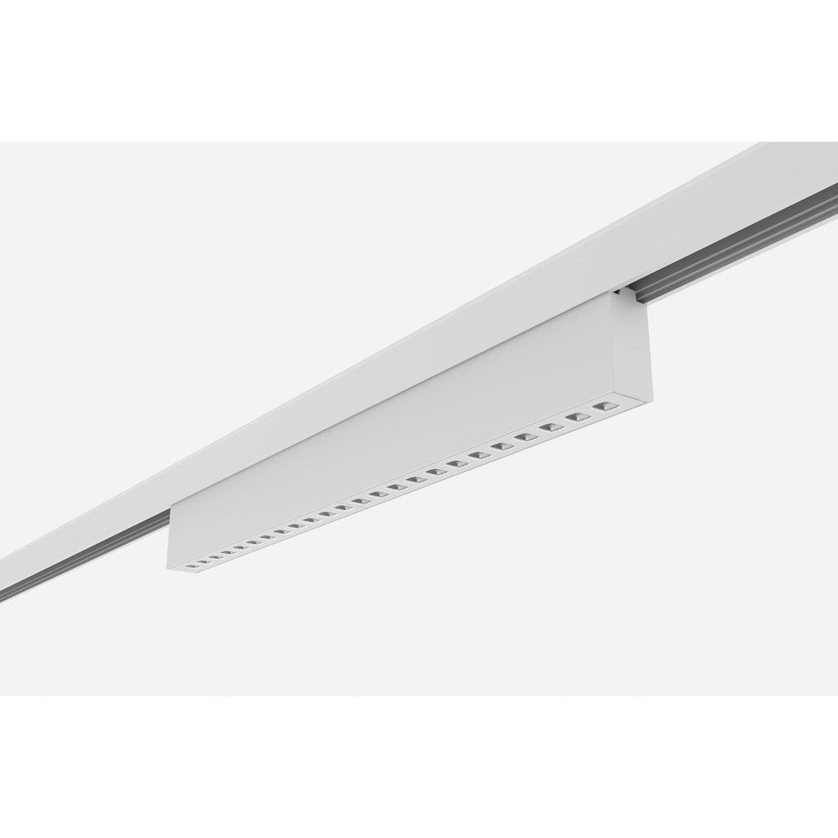 Luminaire linéaire sur rail Raxa UGR19 600 10,6W 840lm IRC95 4000K DALI Blanc