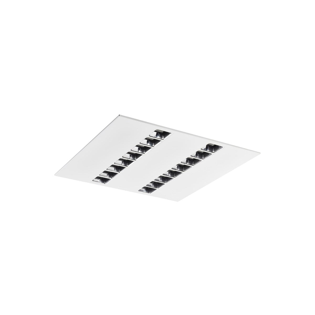 Luminaire encastré OPTIX E 600 2L 26W 3200lm 830 Alu DA