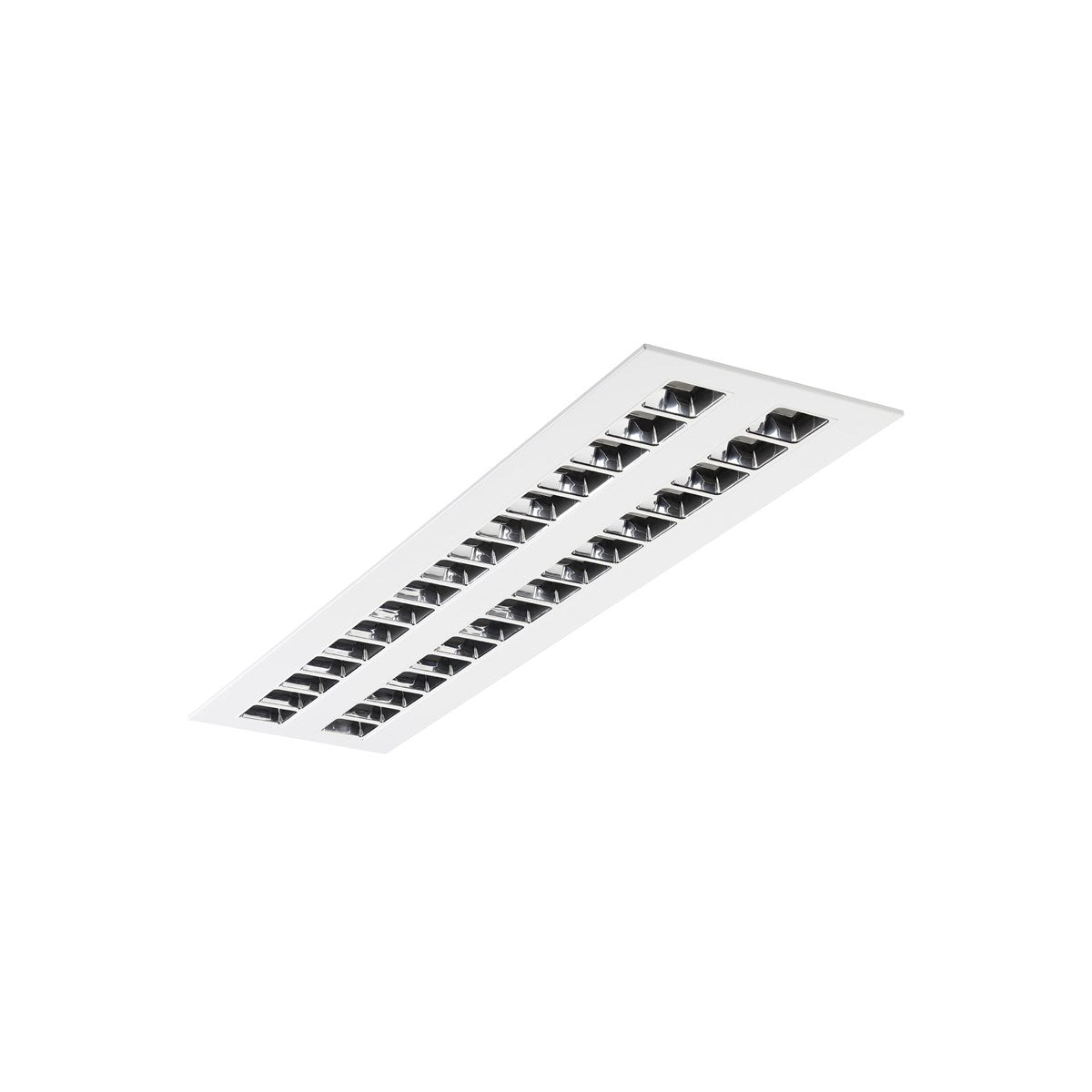 Luminaire encastré OPTIX E 1200 2L 27W 3600lm 840 Alu SSC