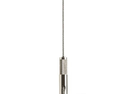 Accessoire Rail Câble de suspension 3m simple Chrome