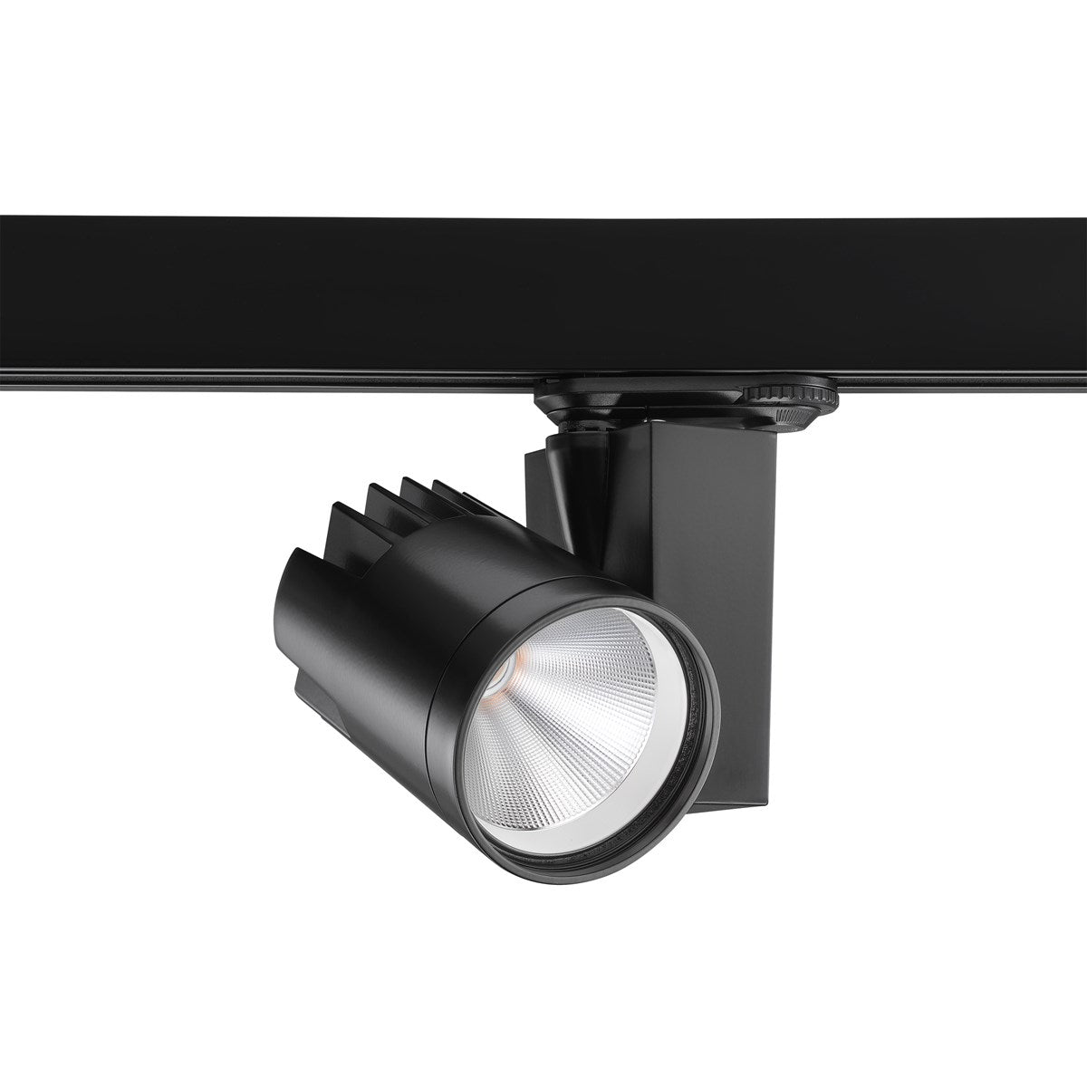 Projecteur sur rail BEACON 85 3000K Faisc.Moyen L3 DIM VAR Phase Noir