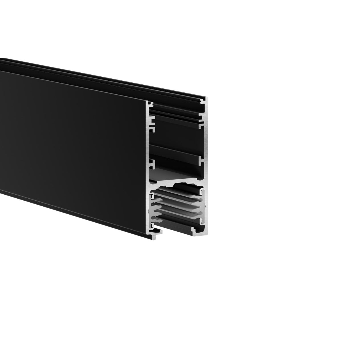 Lytespan Rail en version H Double 2m Noir 9000-2/B-H