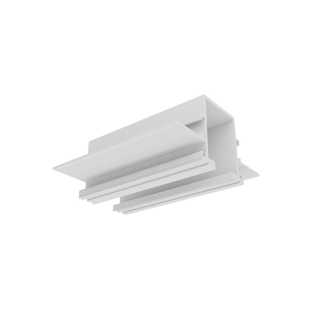 Rail Lytespan Trimless Cache pour Alimentation terminale Blanc S-9001/TR-W
