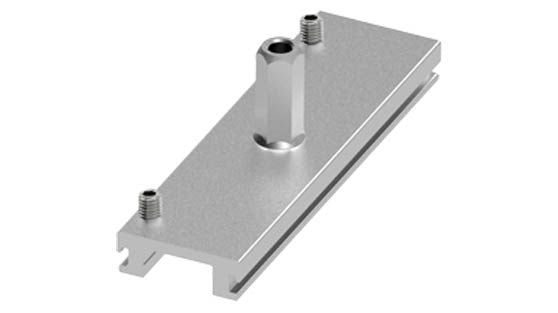 Rail Lytespan en version H Etrier Medium pour Suspension Tige M6 S-9000/122-M6-H