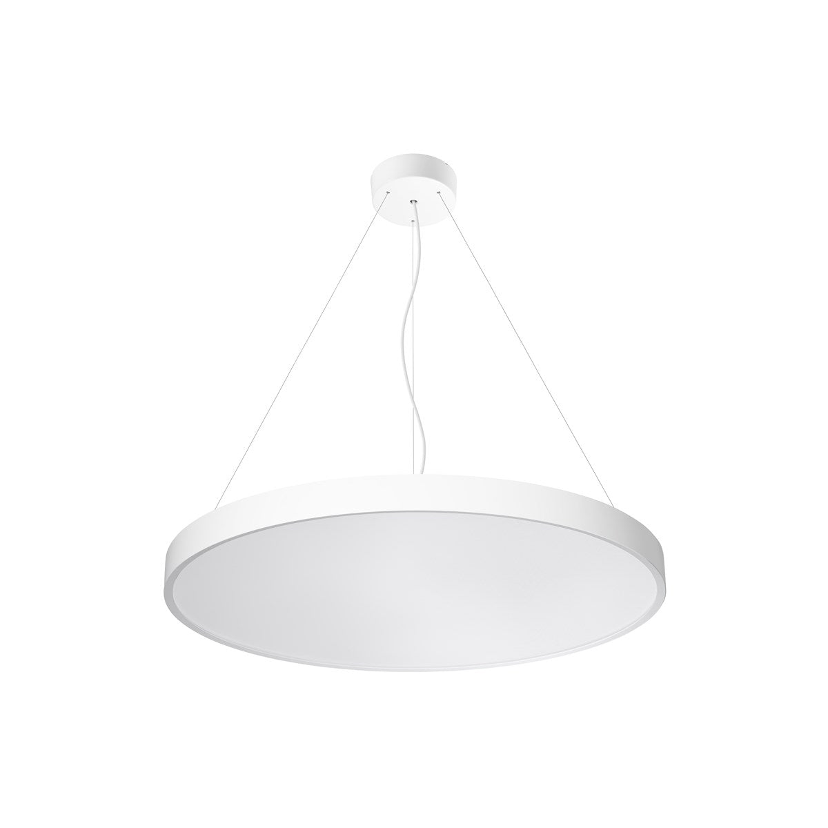 Luminaire surface et suspendu Colossal900 76,8W 9390lm OPAL Blanc D/I940 DALI