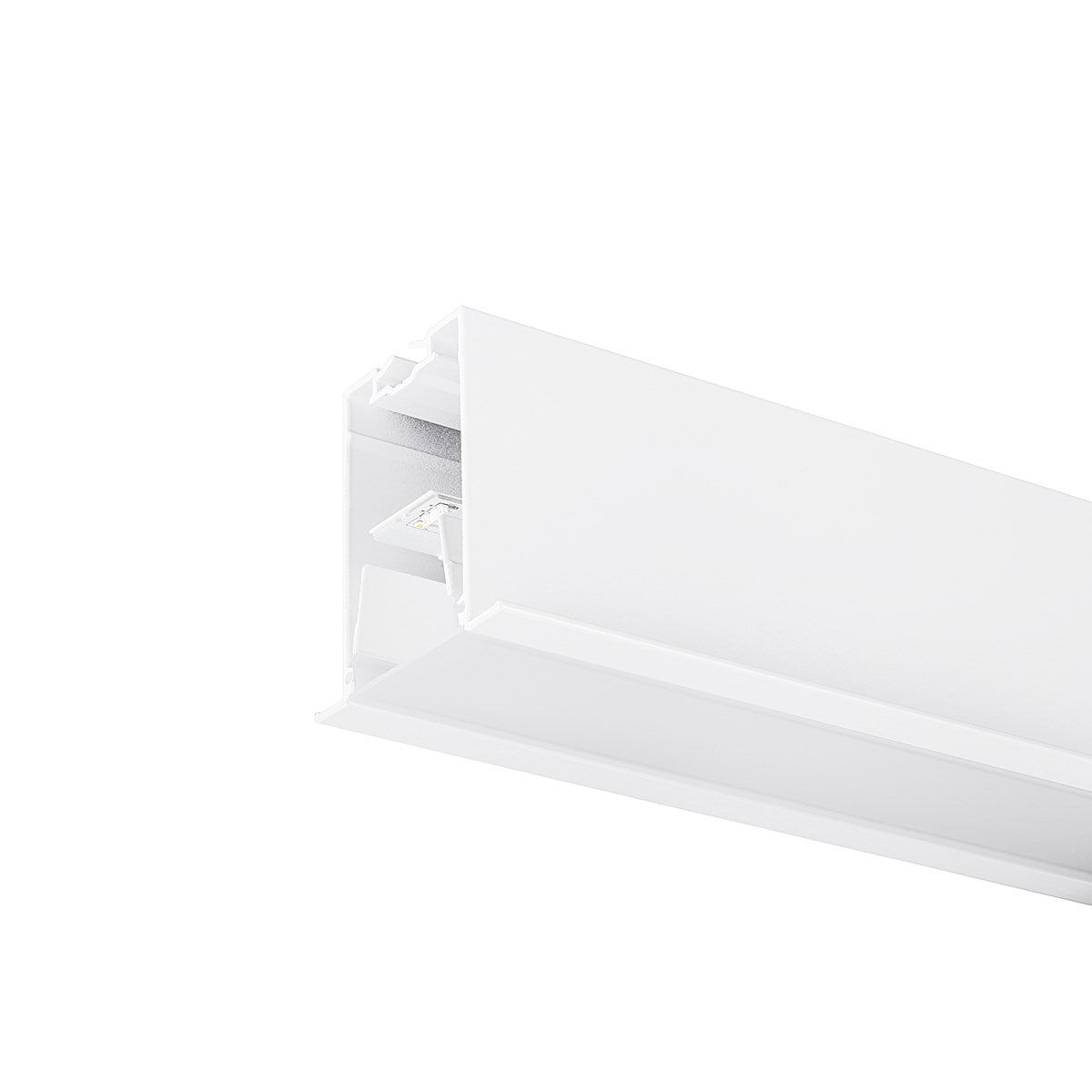 Mini Continuum II Bord 1,2m 18W 2400lm 840 DALI Blanc Diffuseur Opale