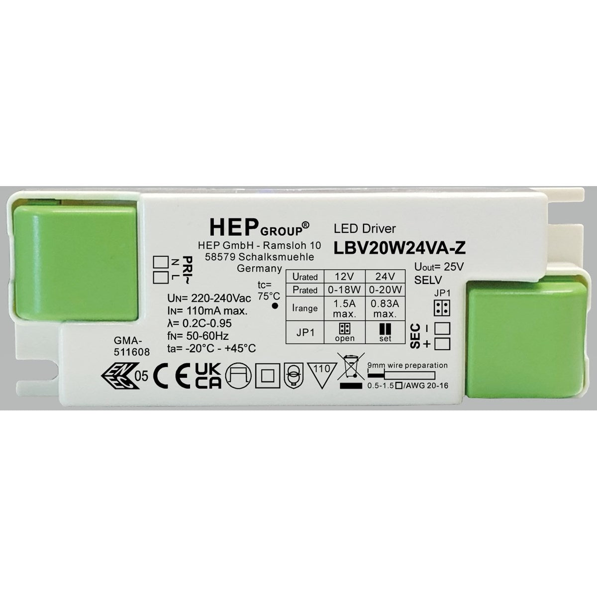 Drivers LED - Driver Flex Pro 20W 24V