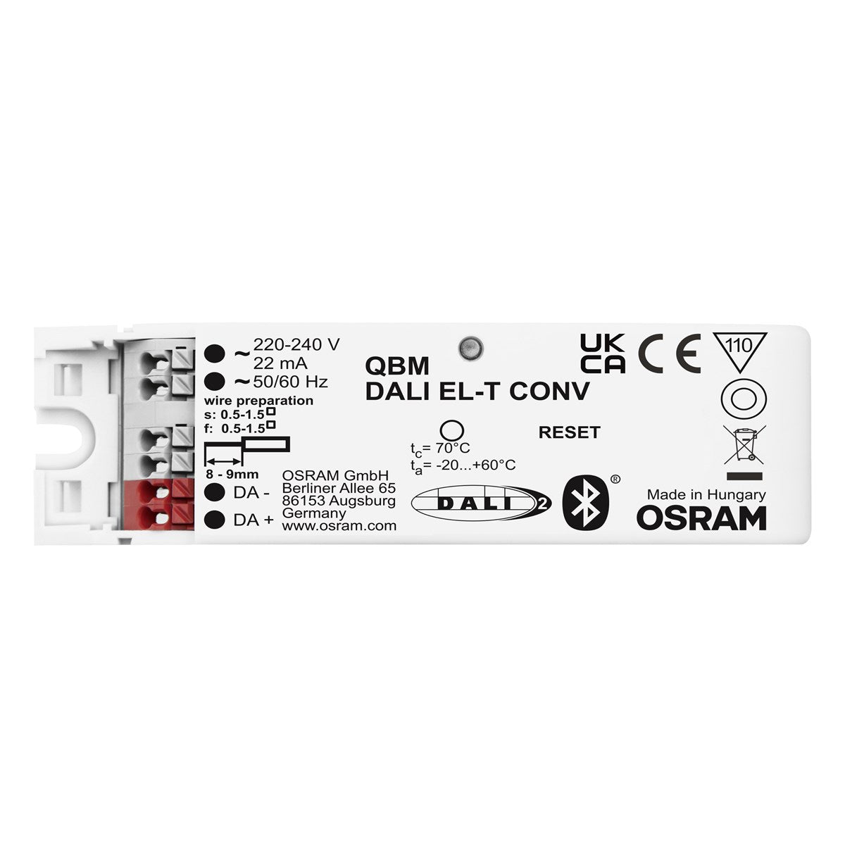 Gestion d'Eclairage SylSmart Convertisseur DALI ELT SSA