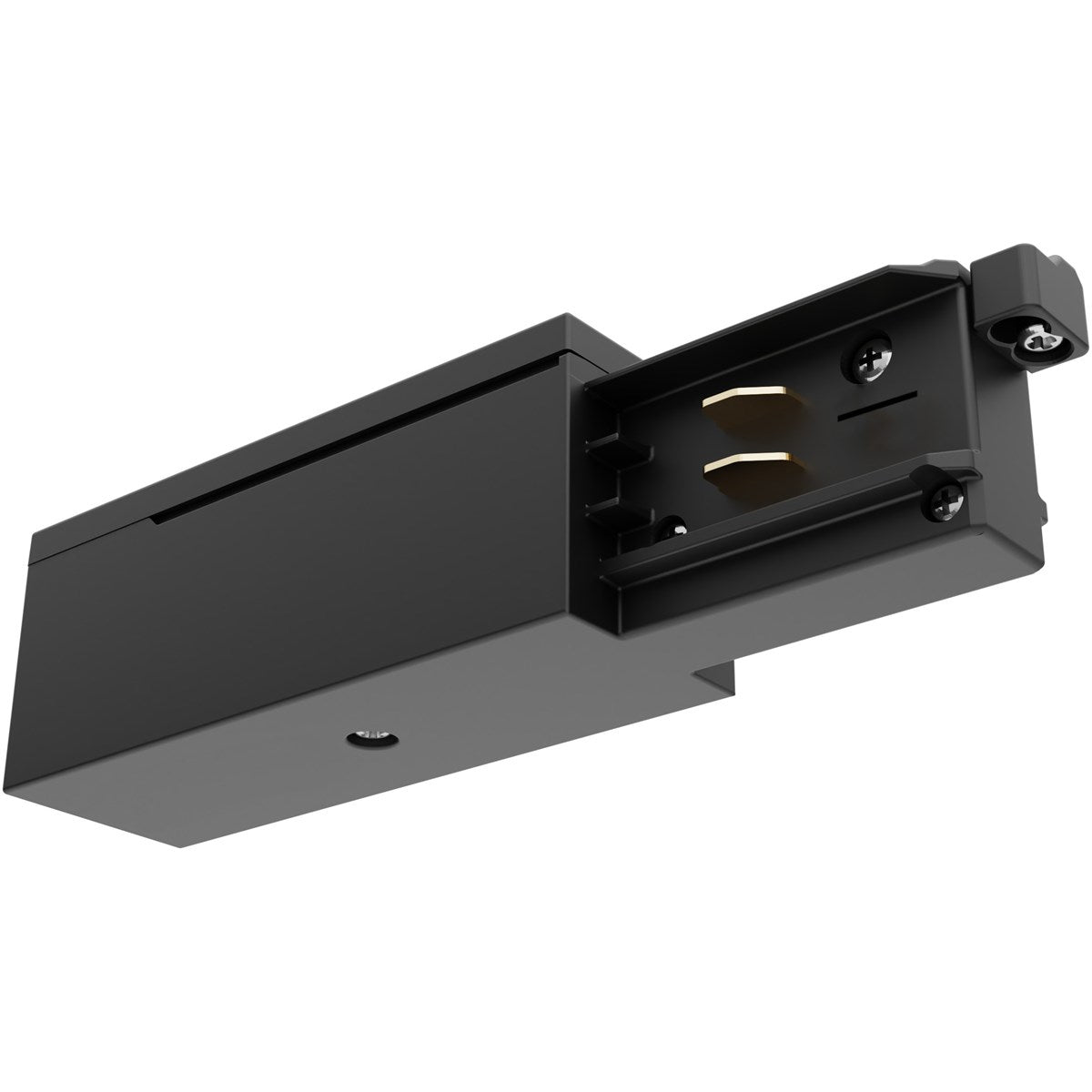 Rail OneTrack 3Phases Alim. enfich. Term. Gauche Noir