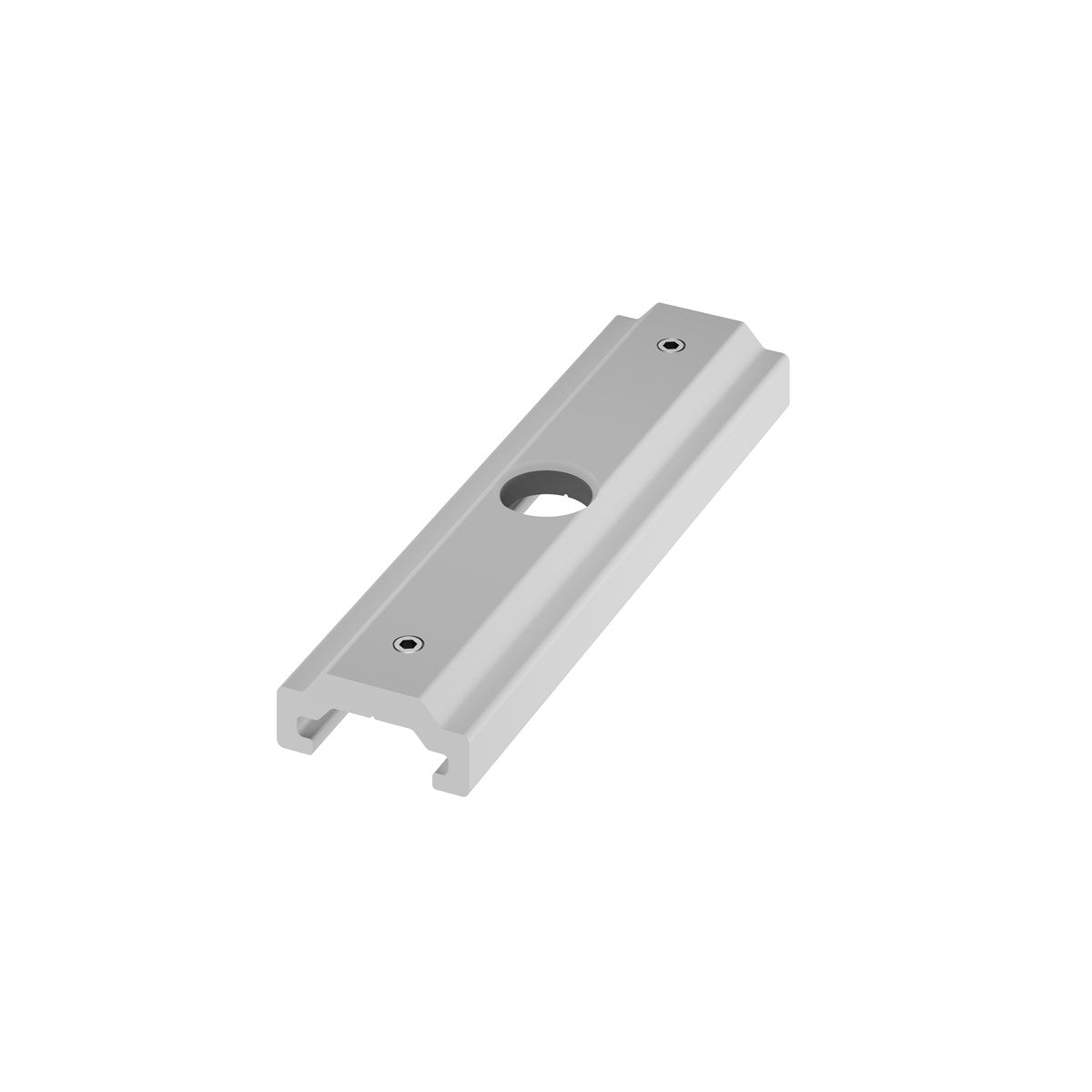 Rail OneTrack support fileté M13 Aluminium Blanc S-9000/322-M13-W