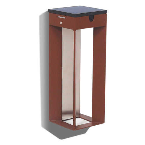 Applique Murale solaire en Alu Corten 