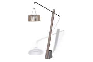 Lampadaire solaire SKAAL complet Les Jardins