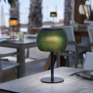 Lampe de table solaire LOLIE Olive Les Jardins