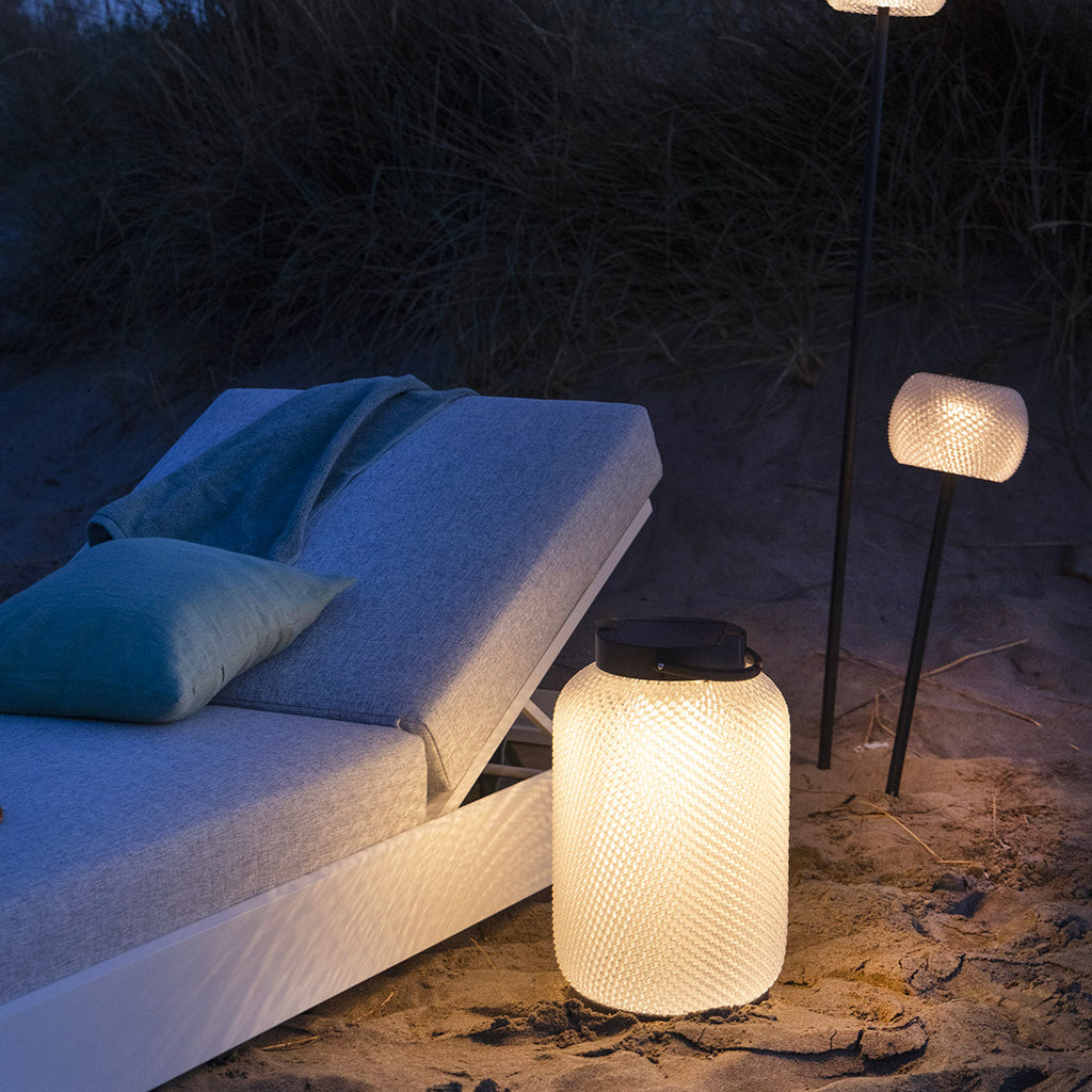Lanterne solaire LOLIE transparente Les Jardins