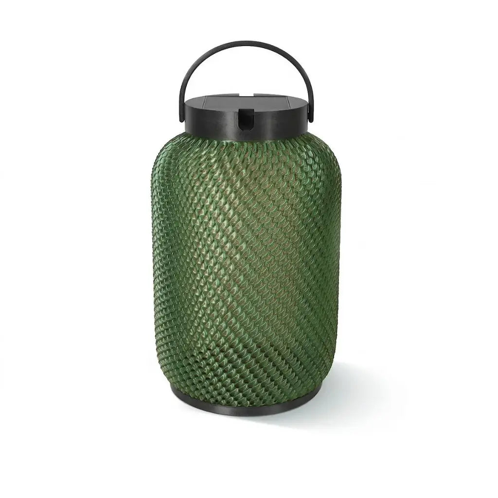Lanterne solaire design Olive pour terrasse et jardin