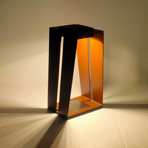 Lanterne solaire extérieure SKAAL Corten Les Jardins