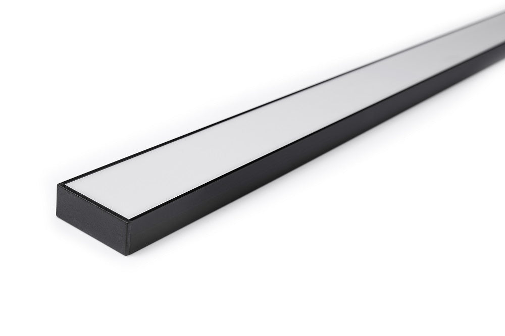 Rubans LED Profilé Alu Saillie Large Peu-Prf 30 2M KIT N&B