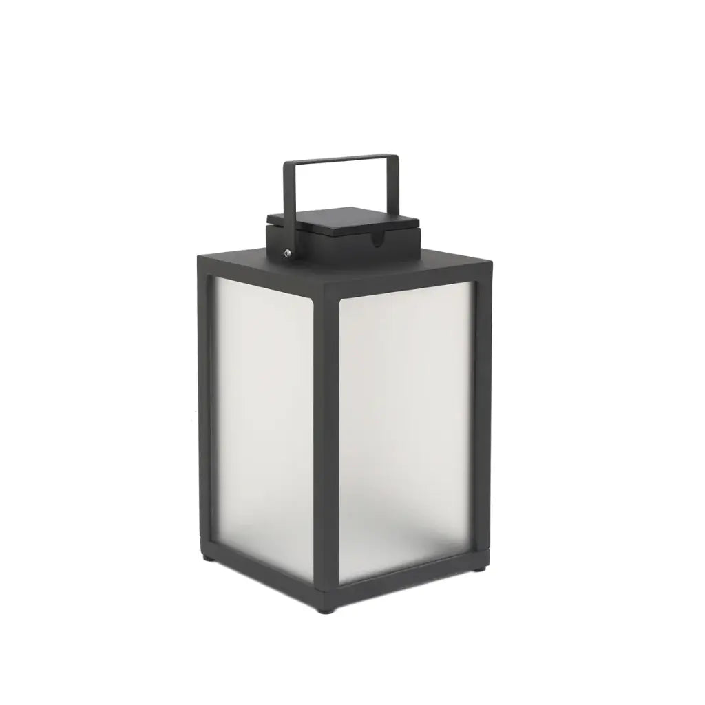 Lanterne solaire TRADITION aluminium 40 cm – Les Jardins