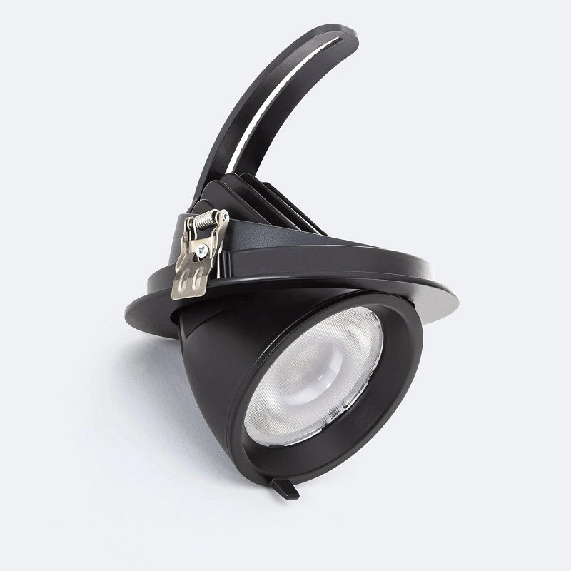 Encastré LED rond orientable 24W Noir