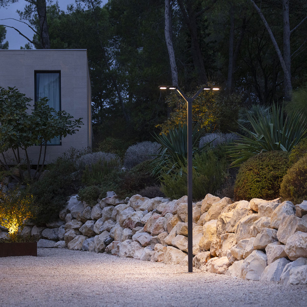 Lampadaire solaire XL ENVERGURE Les Jardins – vue 2