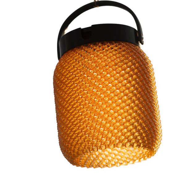 Lampe de Table Solaire Lolie Ambre - Les Jardins