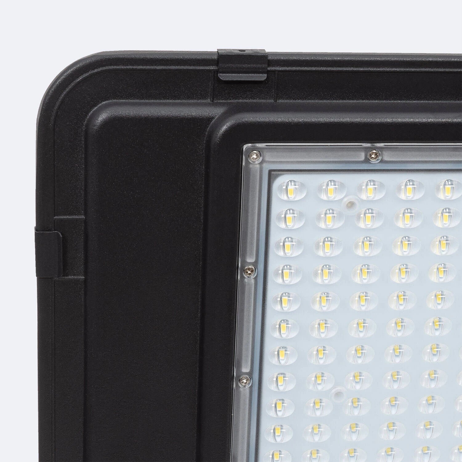 Lampadaire LED Solaire 13800 lm 170lm/W avec MPPT et Détecteur de Mouvement 6000°K