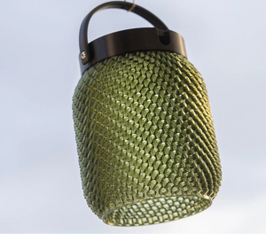 Lampe de Table Solaire Lolie Olive - Les Jardins