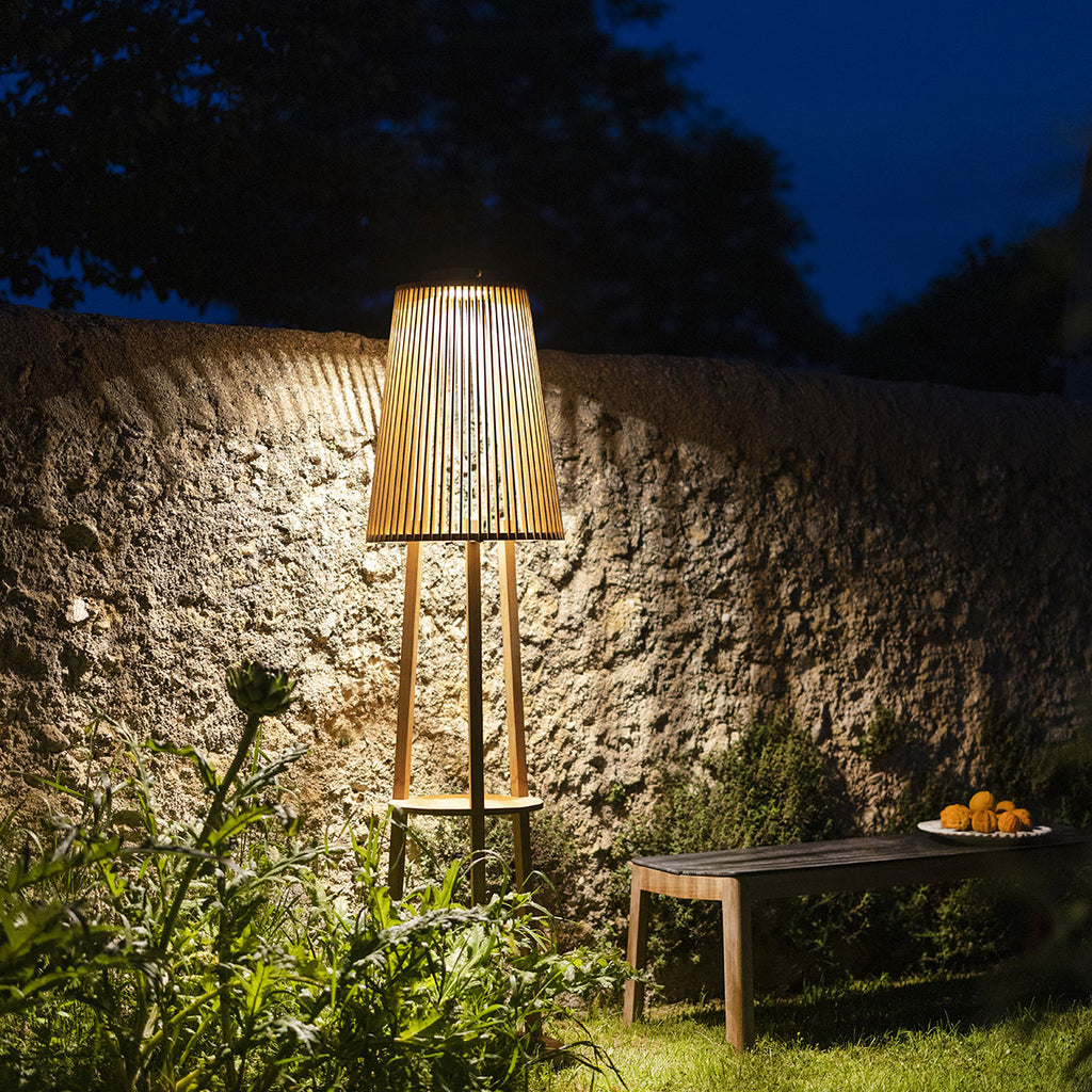 Lampadaire solaire TECKA-Les Jardins