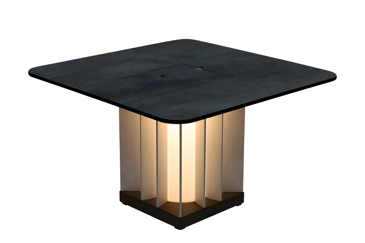Table basse lumineuse TECKALU Les Jardins