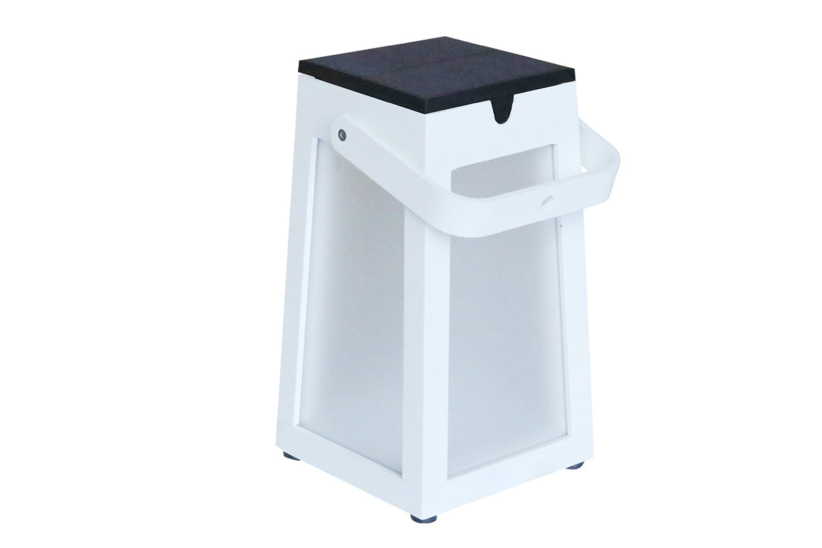 Lampe de table solaire TINKA Blanc 300 lm – Les Jardins